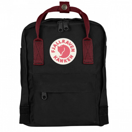 Рюкзак Fjallraven Kanken Mini 7 л Black/Ox Red Рюкзак Fjallraven Kanken Mini 7 л Black/Ox Red