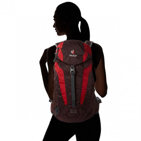 Рюкзак жен. Deuter AC Lite SL 22 л Aubergine Fire Рюкзак жен. Deuter AC Lite SL 22 л Aubergine Fire