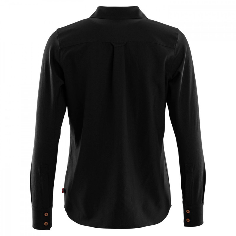 Рубашка муж. Aclima LeisureWool 160 Woolshirt M's Jet Black S