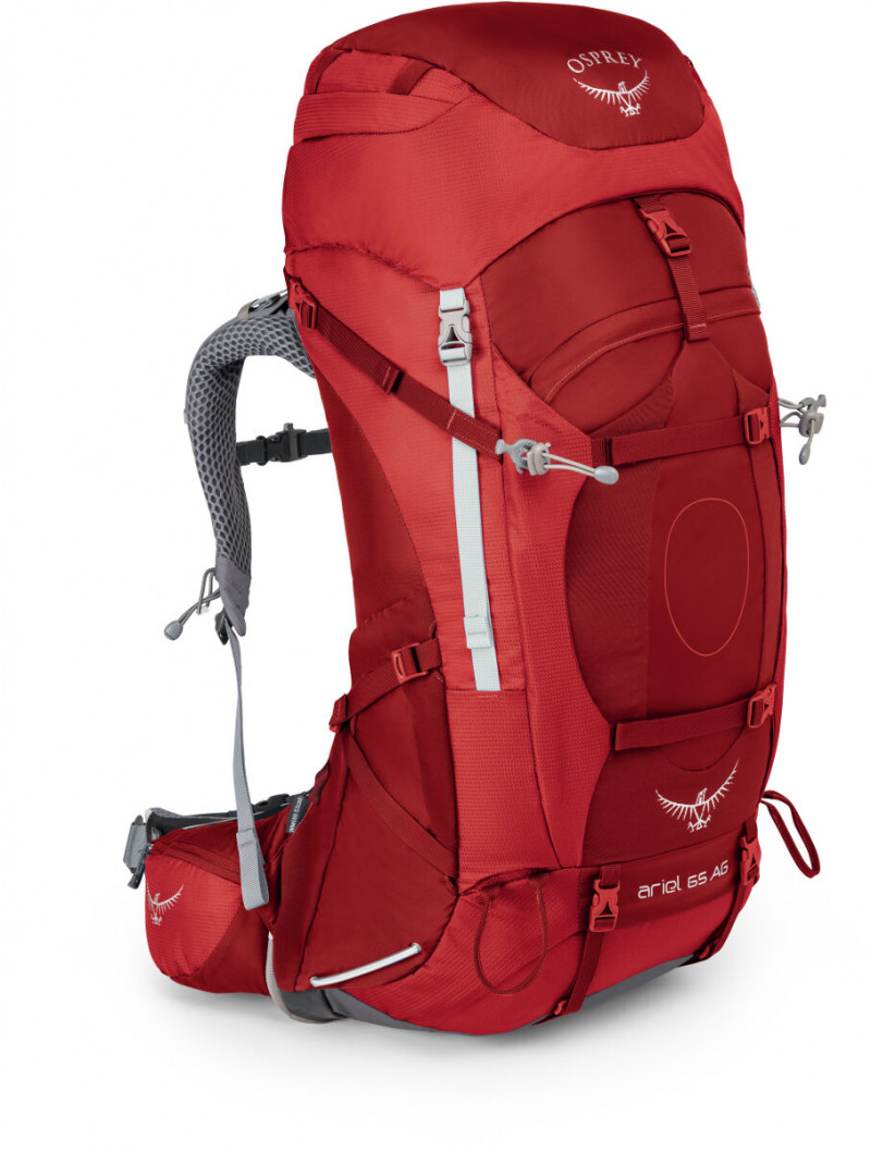 Рюкзак Osprey Ariel AG 65 S 62 л Picante Red