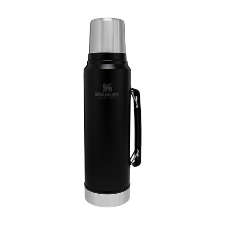 Термос Stanley Legendary Classic Vacuum Bottle 1 л Matte Black Термос Stanley Legendary Classic Vacuum Bottle 1 л Matte Black