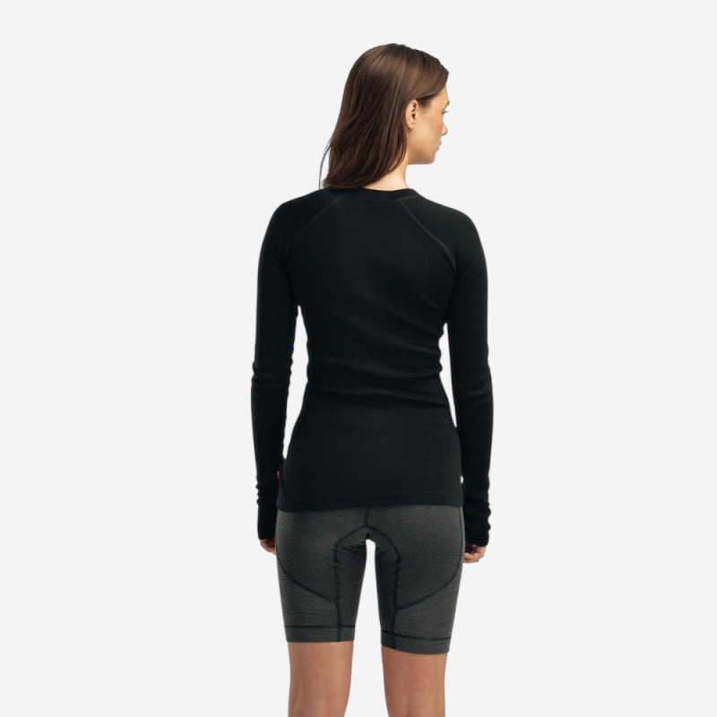 Термокофта жін. Aclima WarmWool Crewneck W's Jet Black L