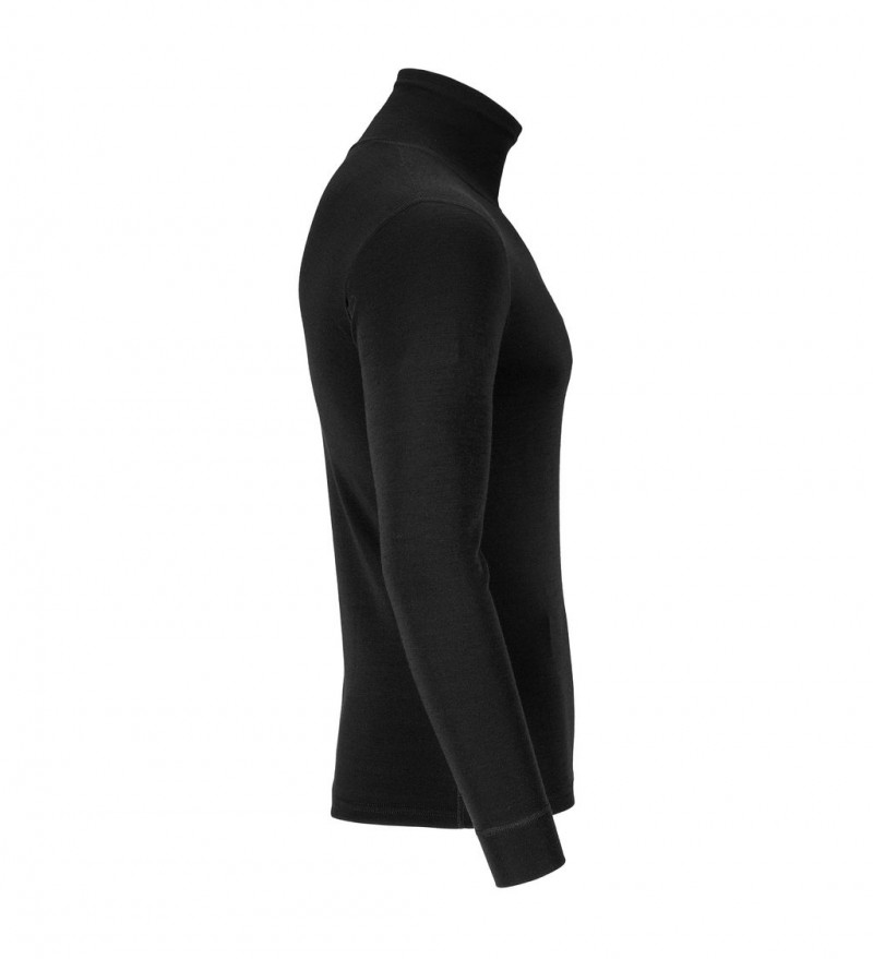 Термокофта муж. Aclima WarmWool 200 Roll Neck M's Jet Black XXL