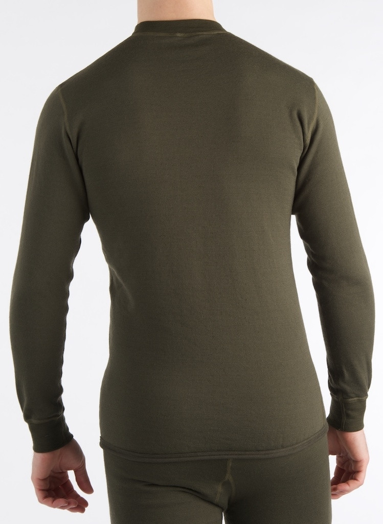 Термокофта Aclima HotWool 230 Crew Neck Unisex Olive Night XS