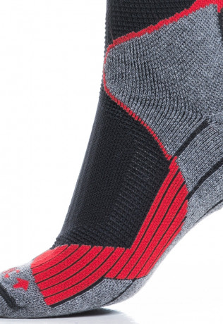 Горнолыжные носки Accapi Ski Ergonomic 999 black 39-41 Горнолыжные носки Accapi Ski Ergonomic 999 black 39-41