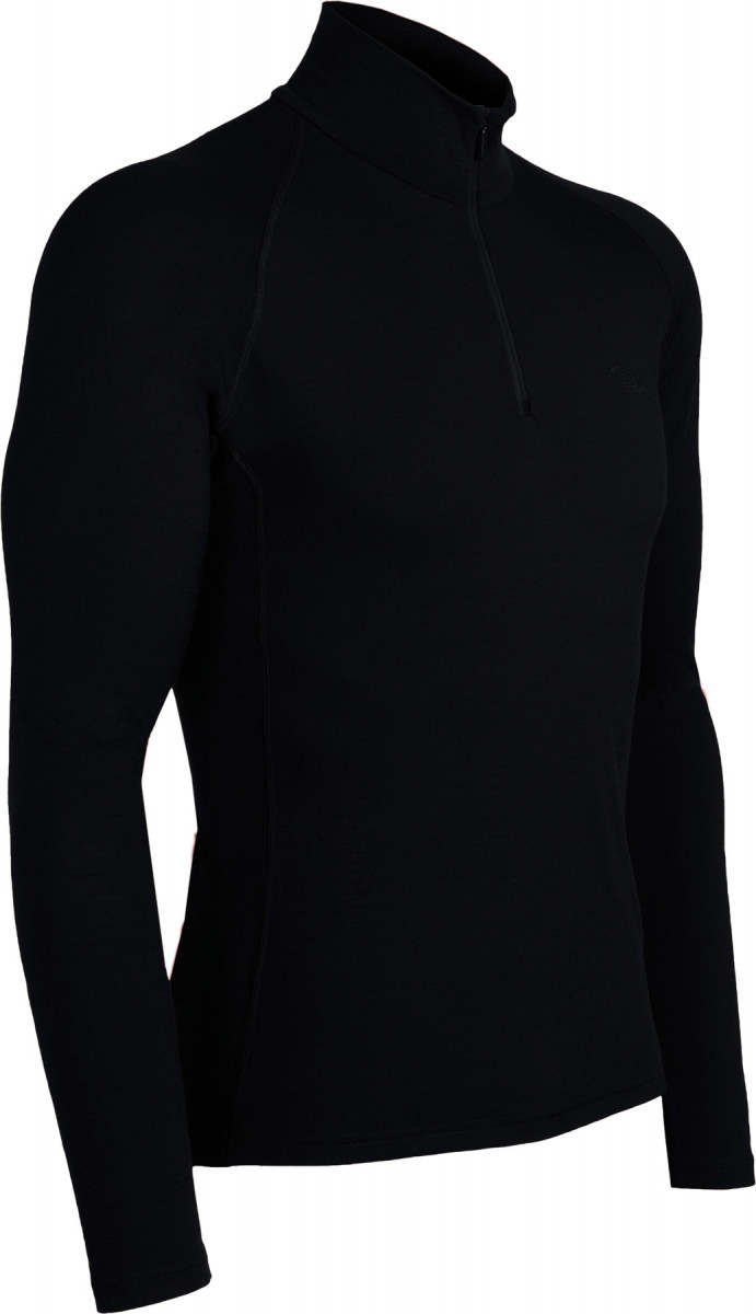Термокофта муж. Icebreaker 200 BF Mondo Zip Men Black XXL