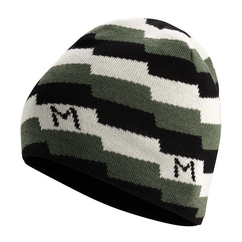 Шапка Aclima Lars Monsen Beanie Jet Black/Nature/Olive Night OneSize