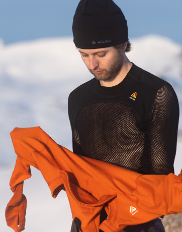 Шапка Aclima WoolNet Original Beanie U Jet Black OneSize