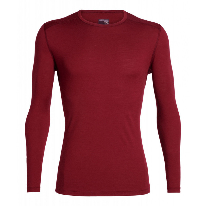 Термокофта муж. Icebreaker 200 Oasis Long Sleeve Crewe Men Mars XXL