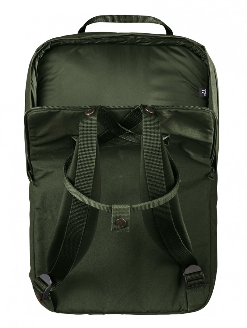 Рюкзак Fjallraven Kanken Laptop 17&quot; 20 л Green