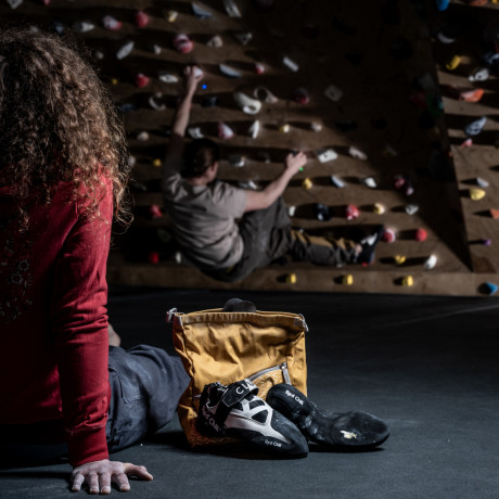Мешочек для магнезии Red Chili Chalk Bag Boulder Reactor Желтый