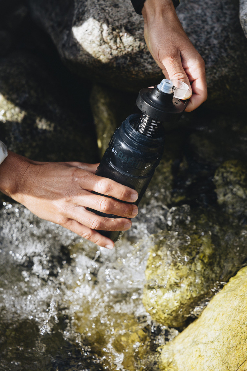 Бутылка-фильтр Katadyn BeFree AC Bottle 0.7 л Smoke