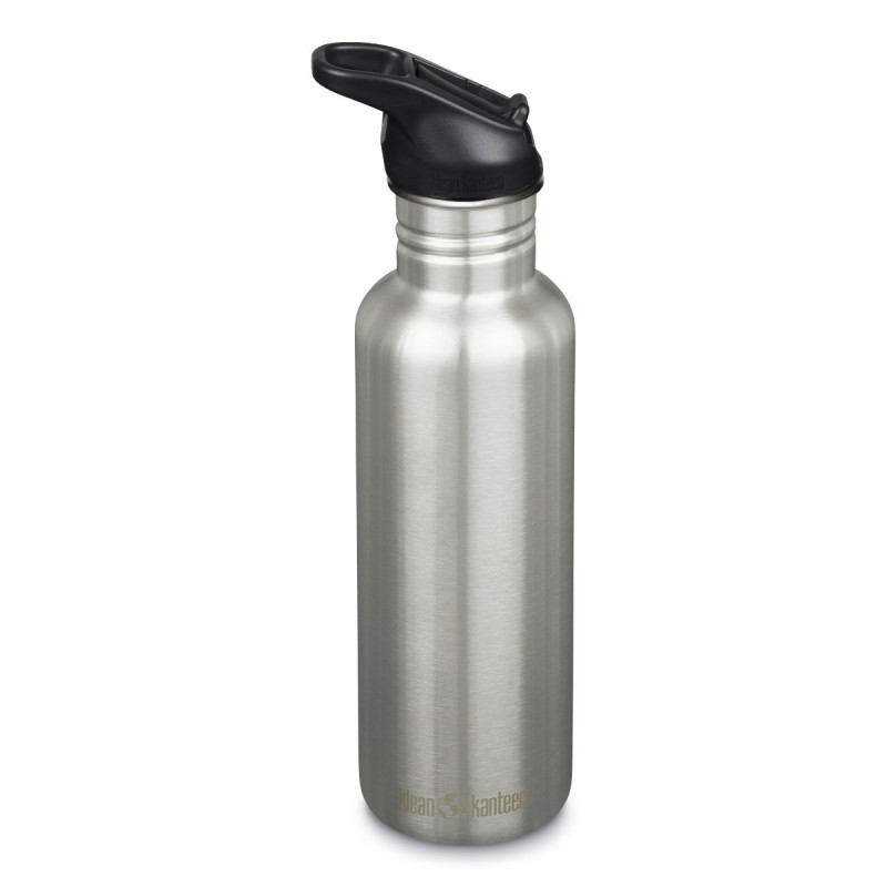 Спортивная бутылка для воды Klean Kanteen Classic Flip Sport 800 мл Brushed Stainless