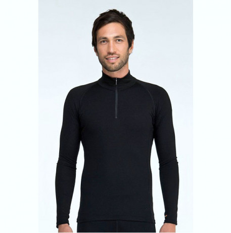 Термокофта муж. Icebreaker 200 BF Mondo Zip Men Black M Термокофта муж. Icebreaker 200 BF Mondo Zip Men Black M